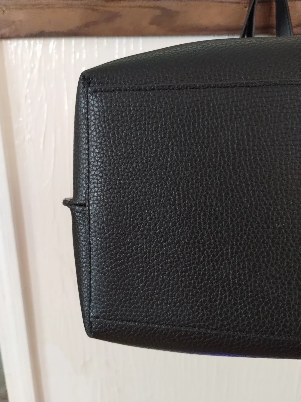 Michael Kors Black Pebbled Leather Tote Bag